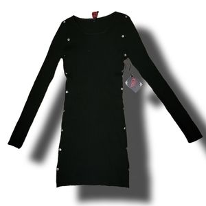 Yoki Ribbed Knit Sweater Dress Juniors Large NWT